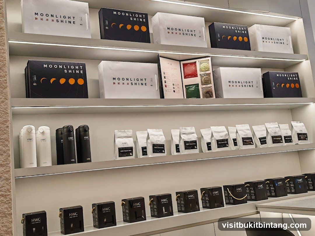 HWC Coffee Products Display
