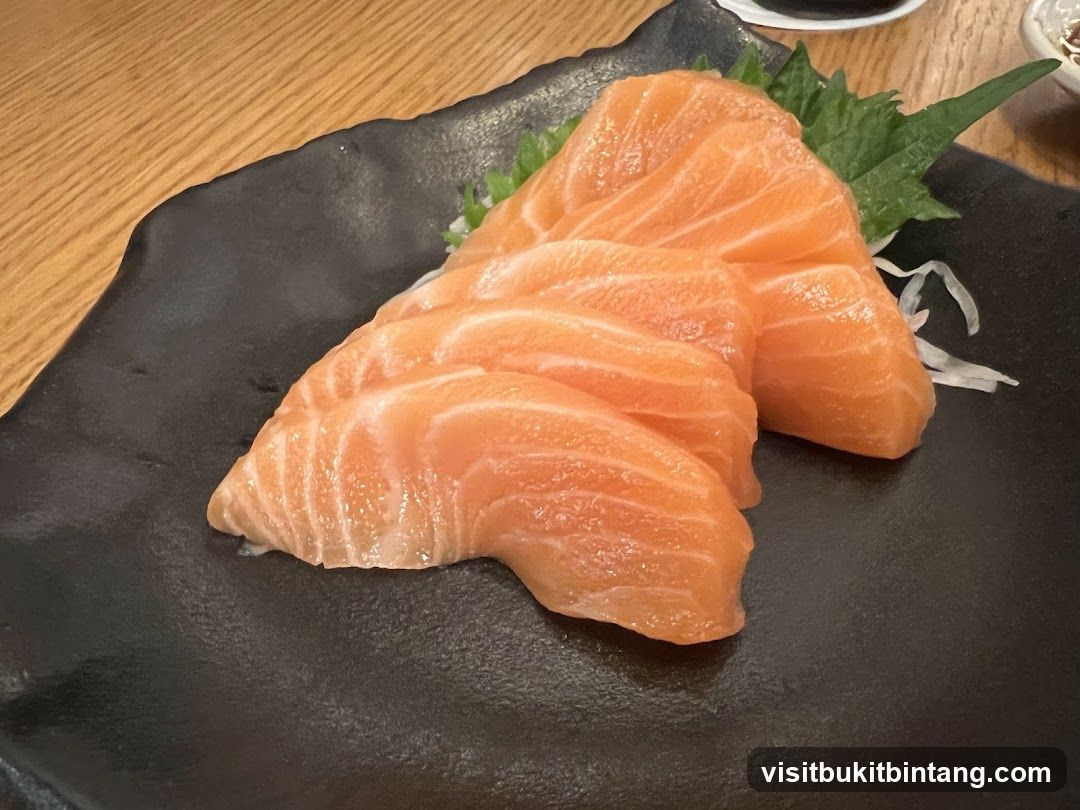 Salmon Sashimi