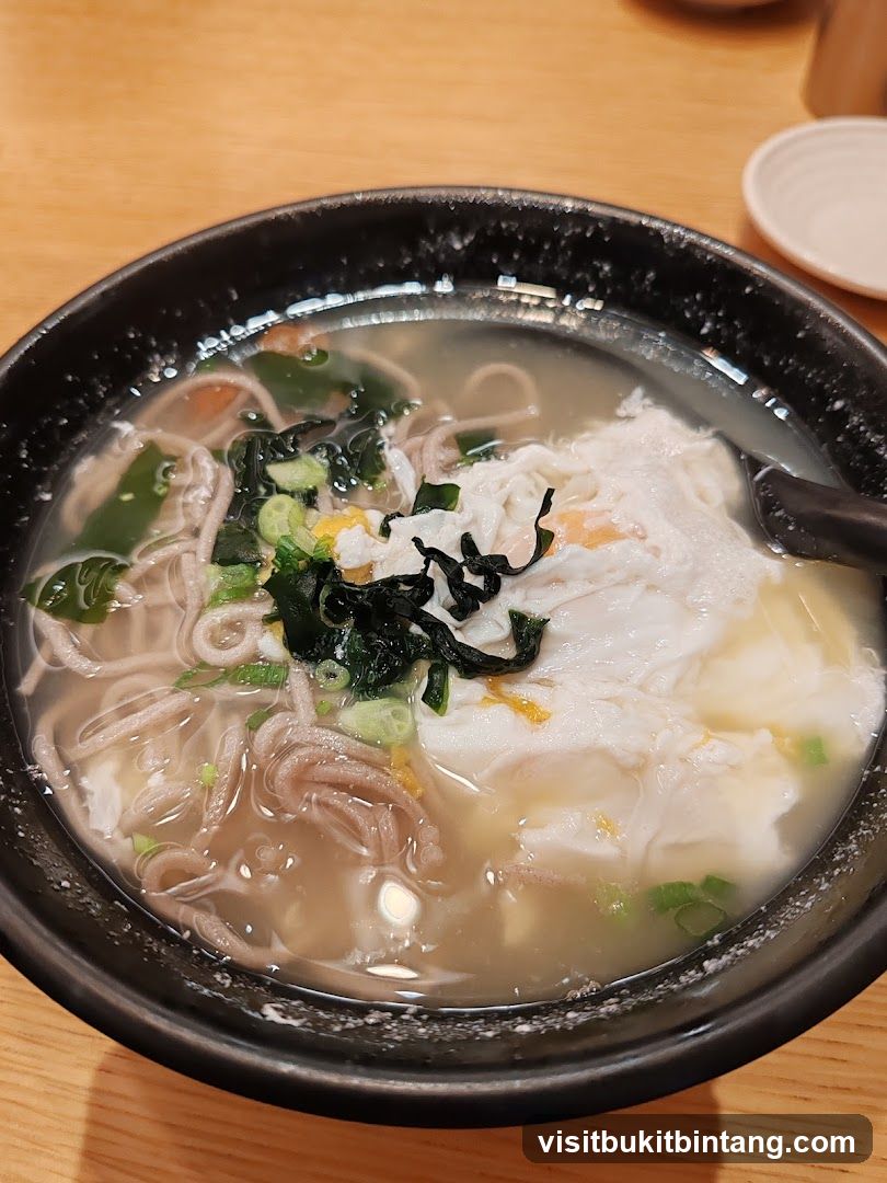 Noodle Soup with Egg