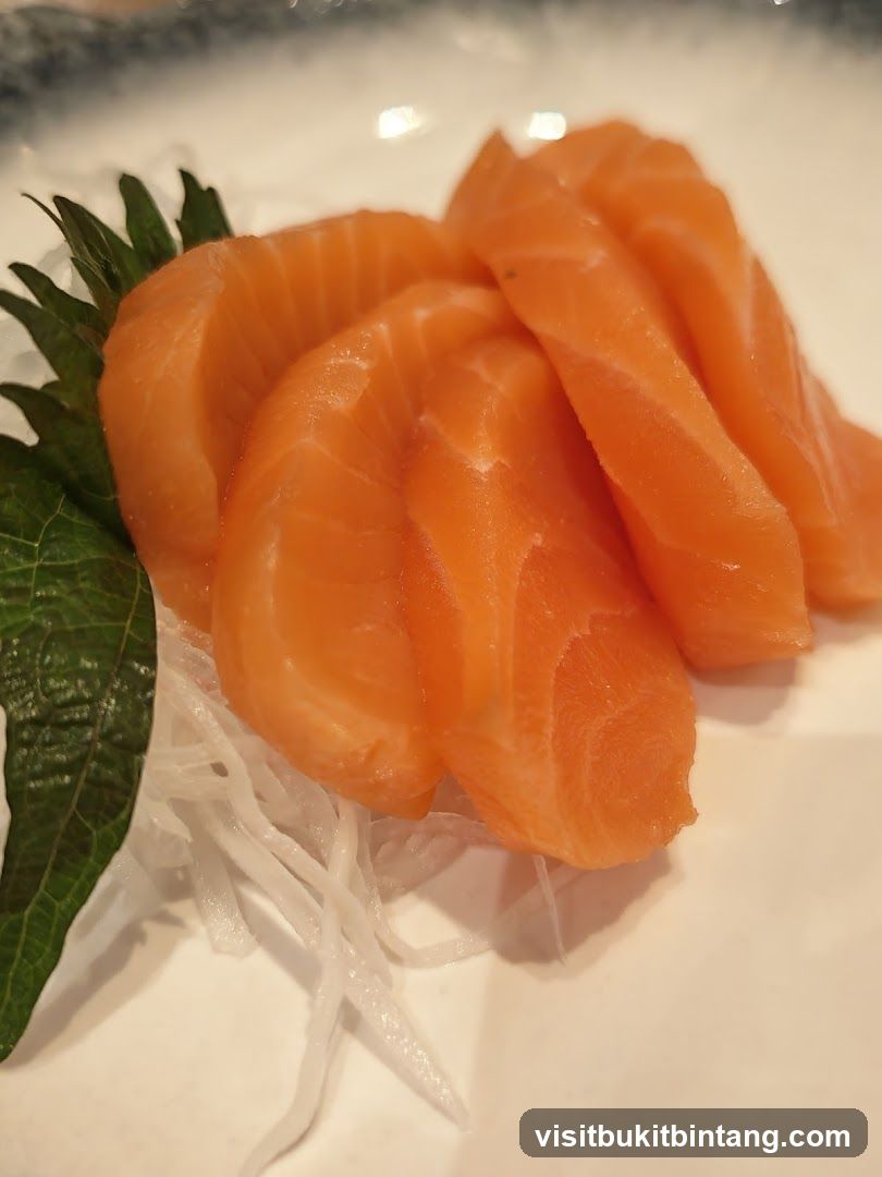 Salmon Sashimi