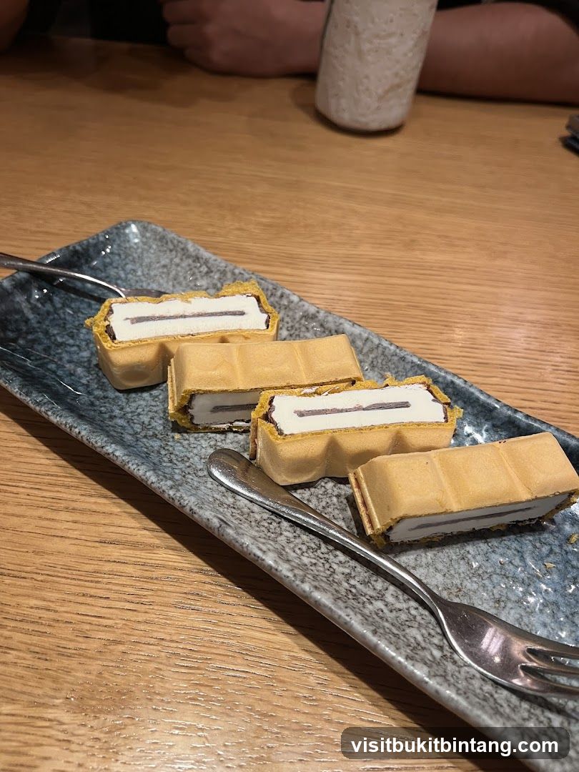Dessert on a Plate