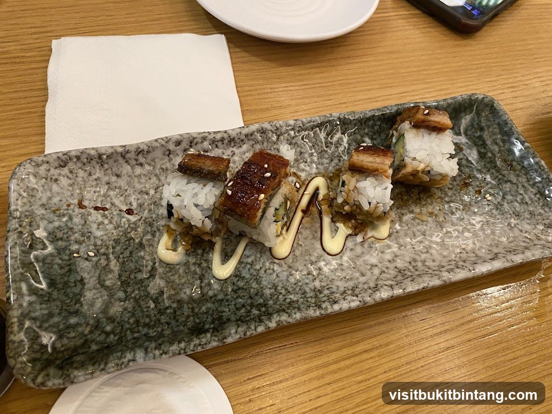 Unagi Sushi Rolls