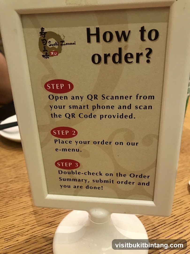 How to order sign