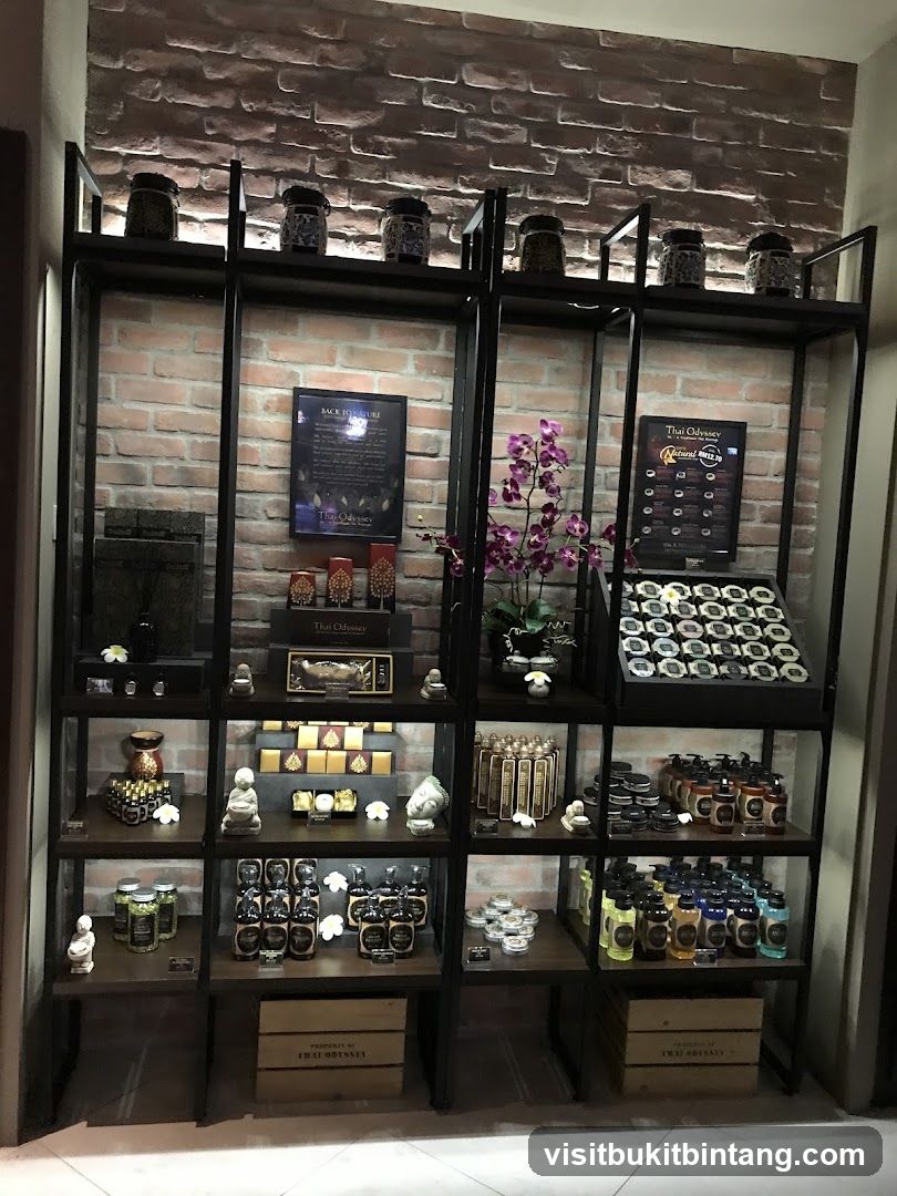 Thai Odyssey Products Display