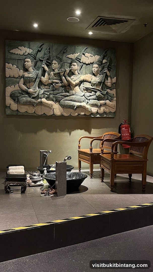 Spa Foot Massage Area