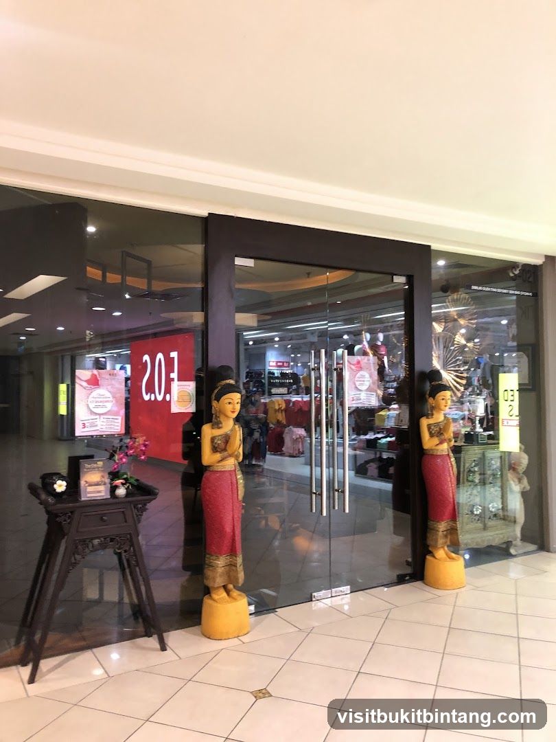 Store Entrance with Statues