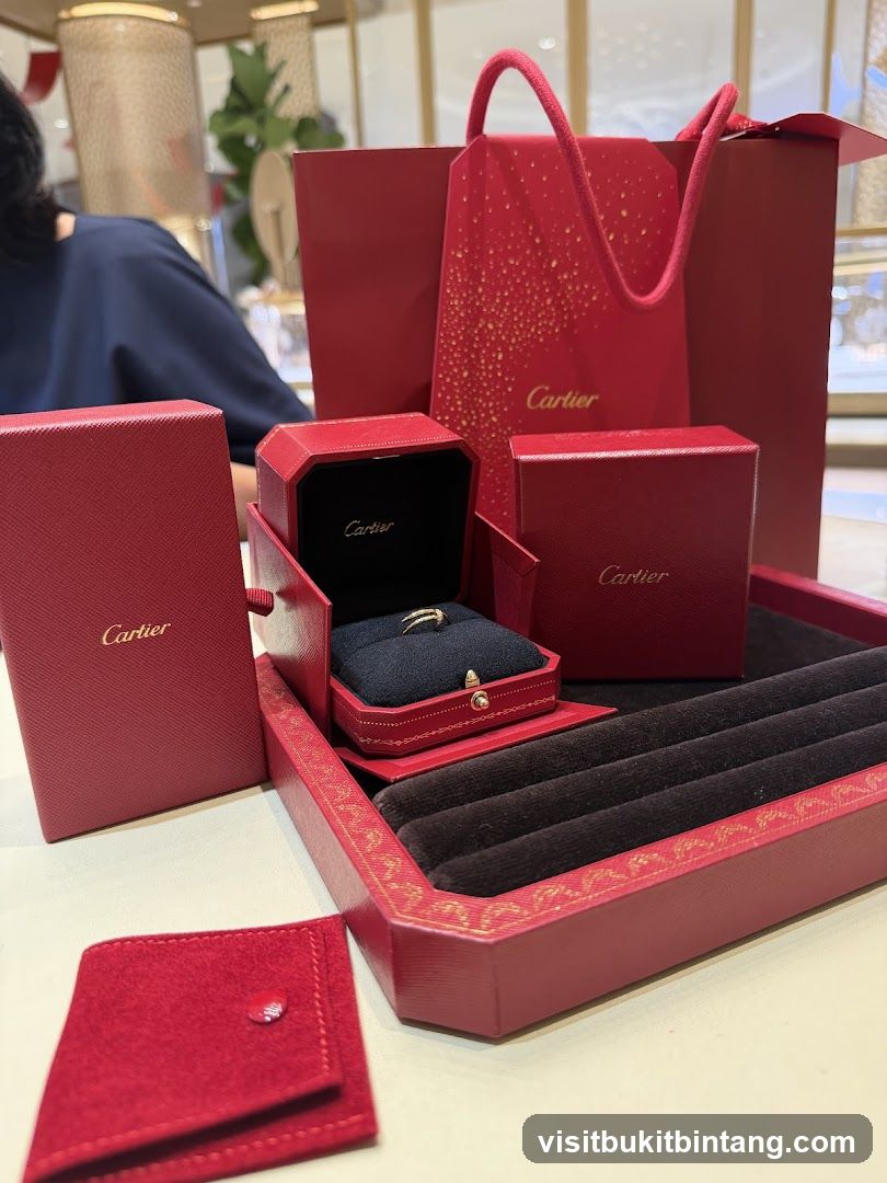 Cartier Jewelry Packaging