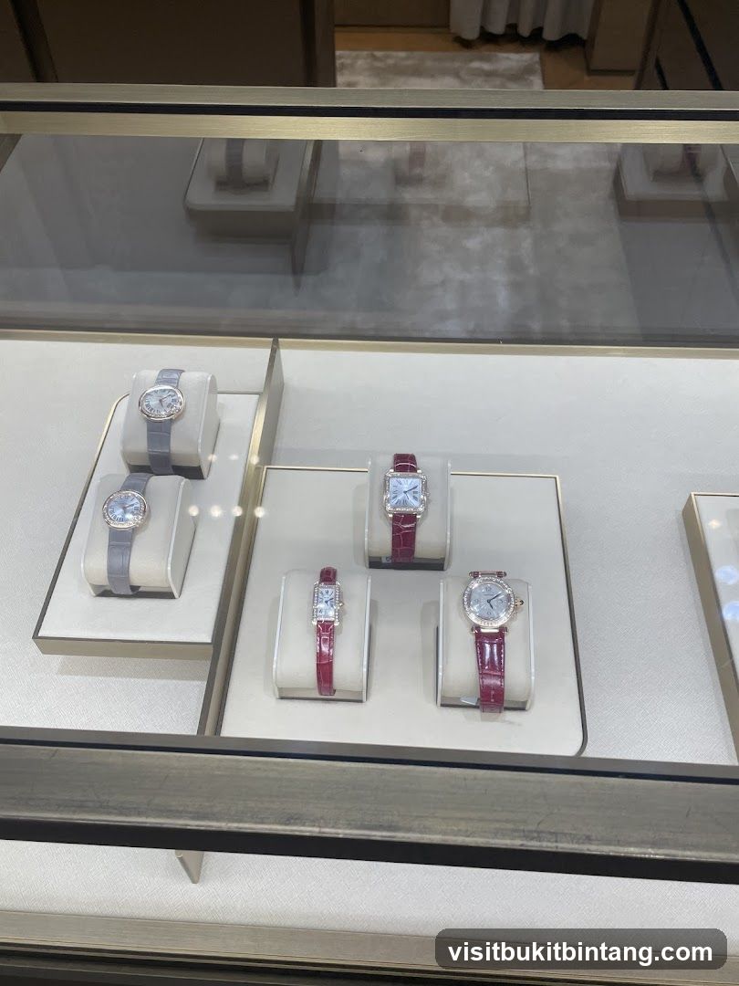 Display of Women's Watches