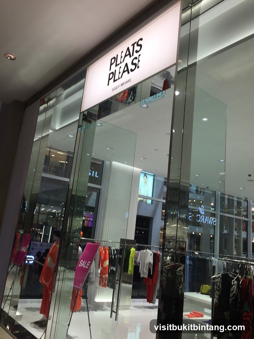 Pleats Please Issey Miyake Storefront