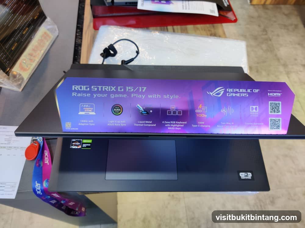 ROG Strix G 15/17 Laptop Packaging