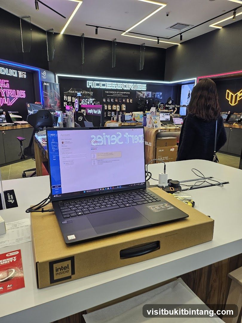 Electronics Store Display