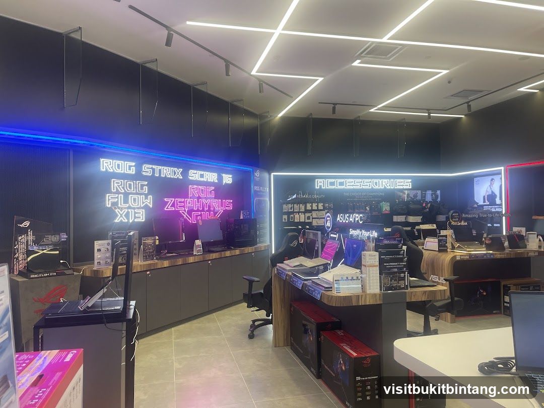 Computer Store Interior