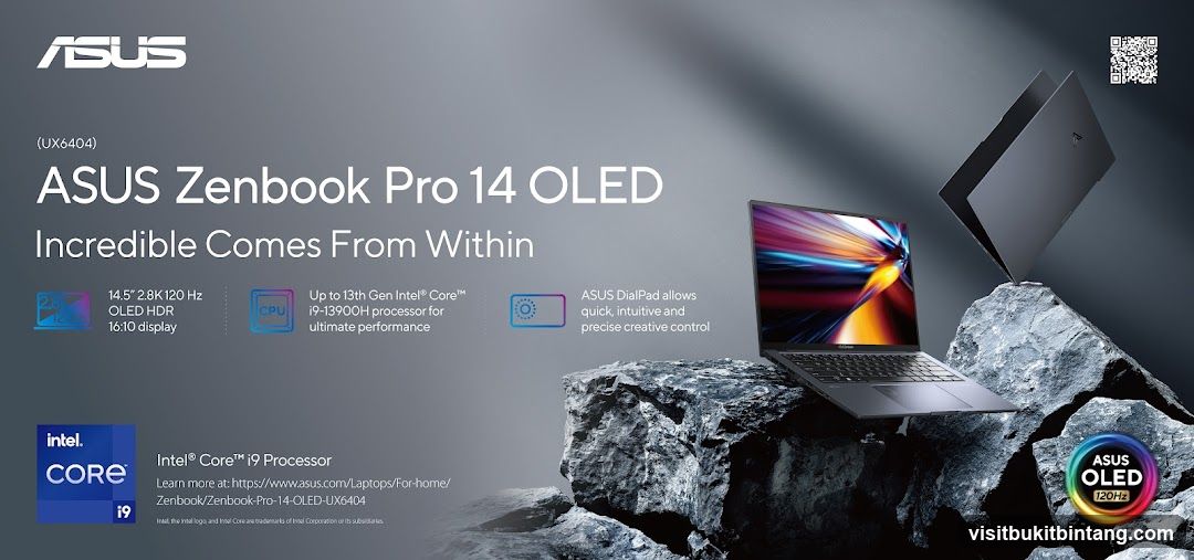 ASUS Zenbook Pro 14 OLED Advertisement