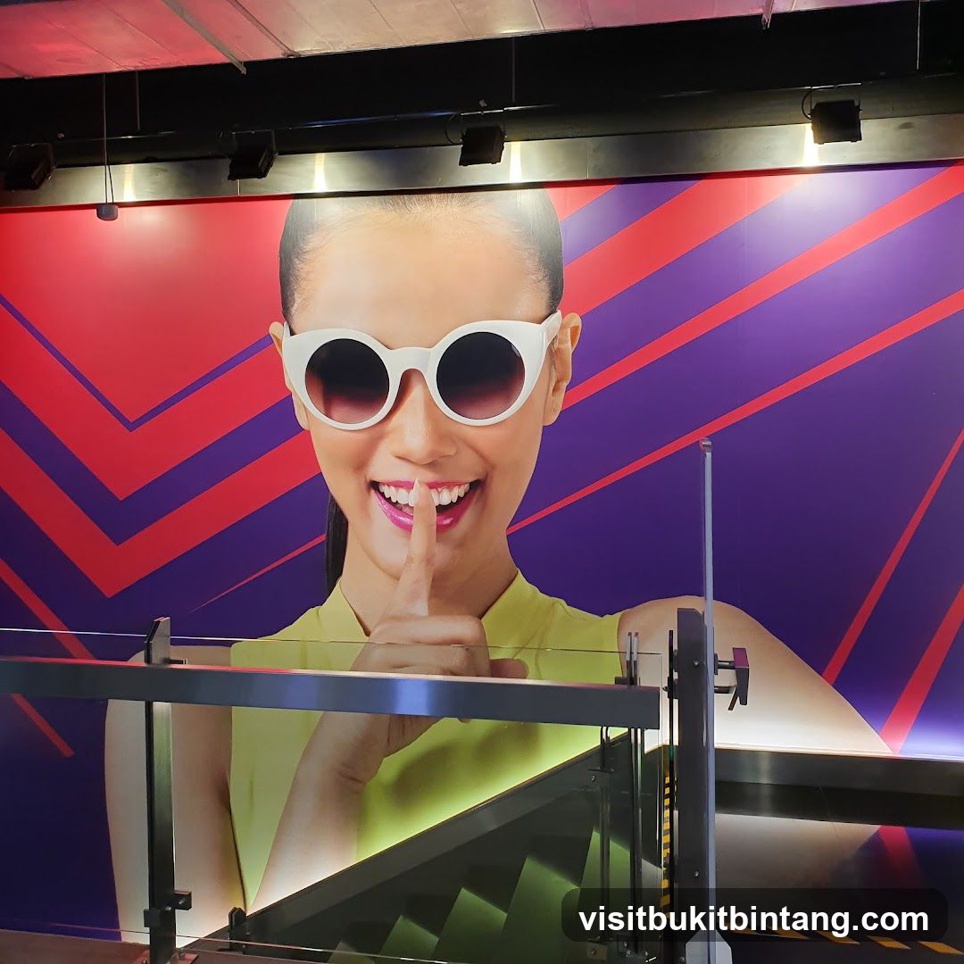 Woman with Sunglasses and Finger to Lips
