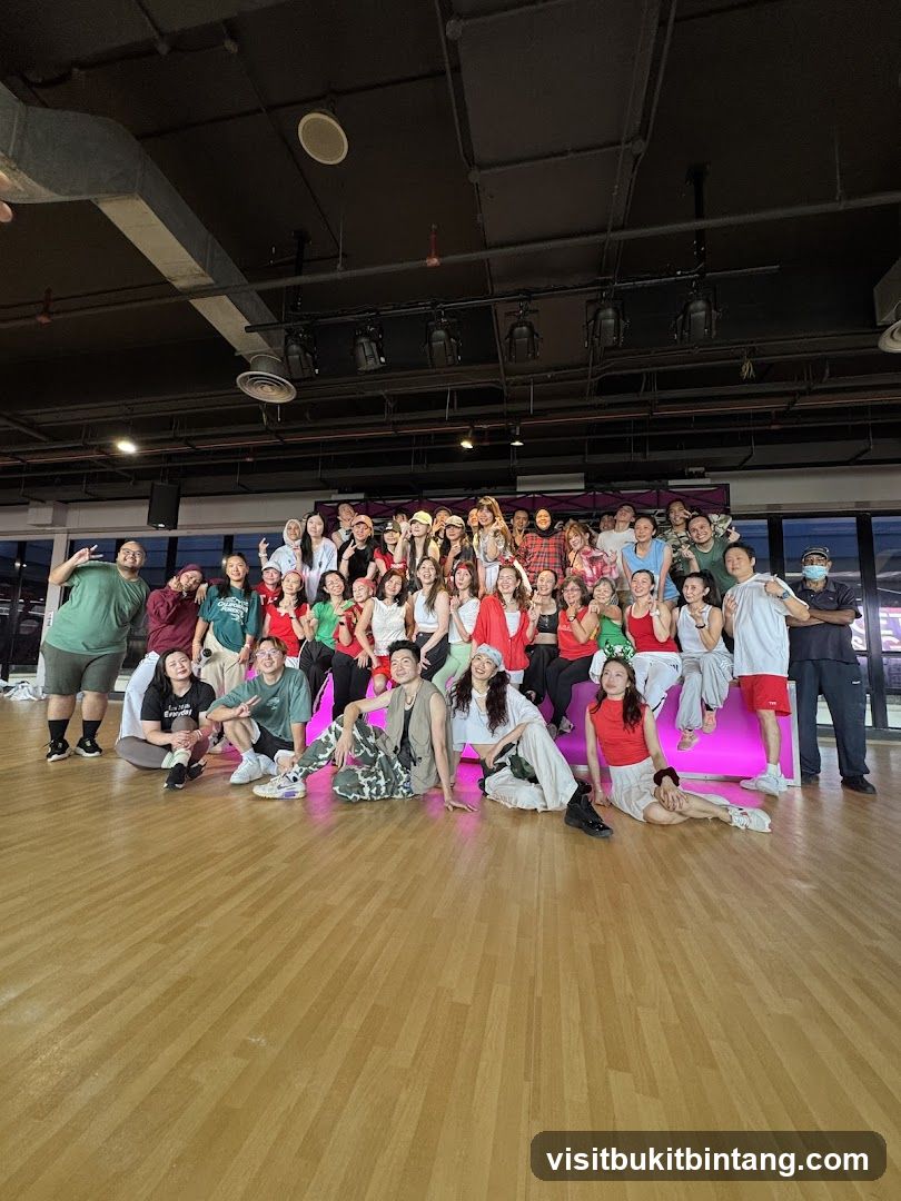Group Photo in Dance Studio