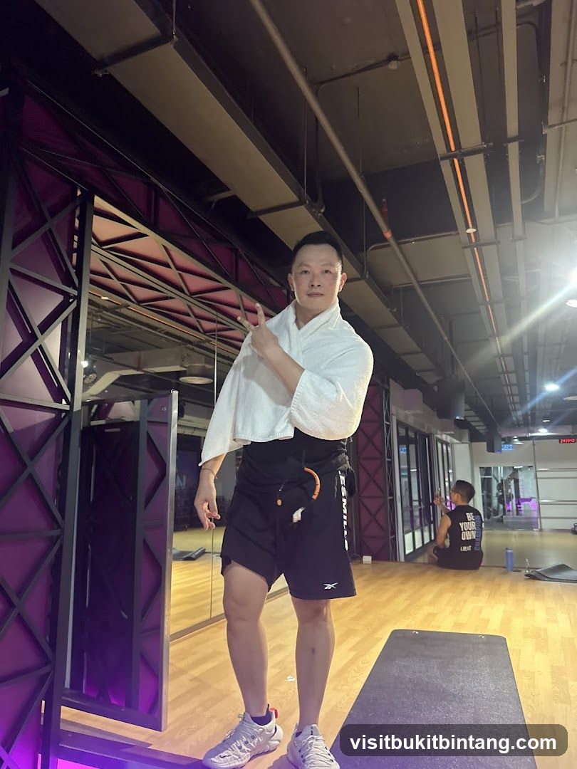 Man in Gym
