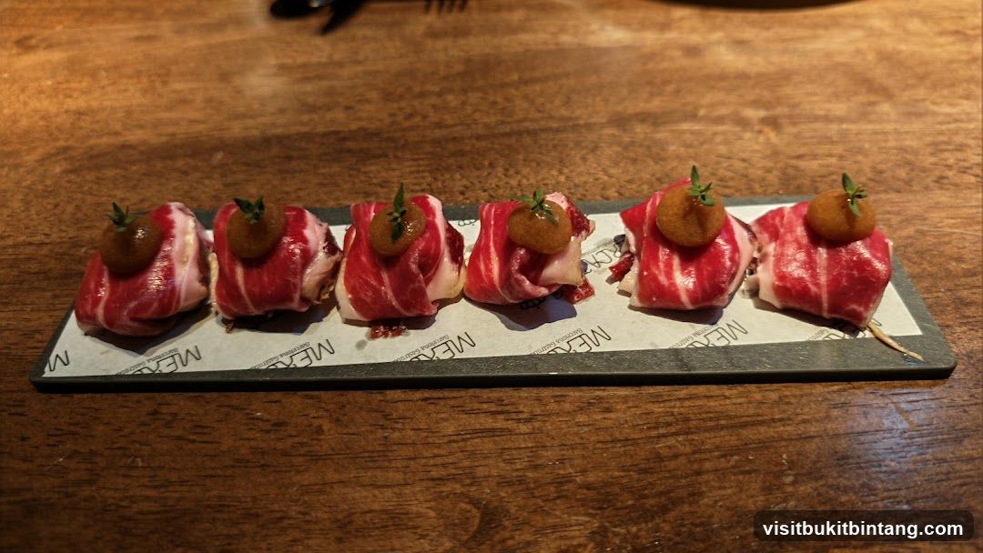 Meat Bites with Topping