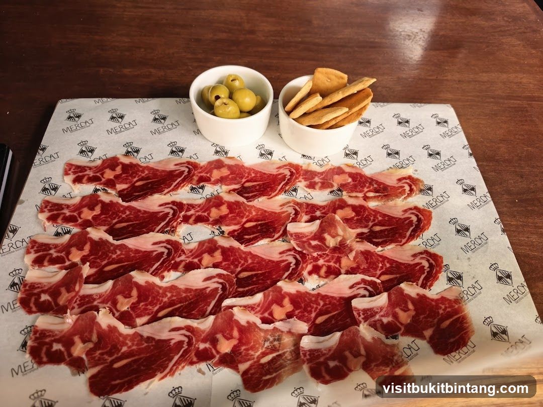 Charcuterie Board with Olives and Crackers