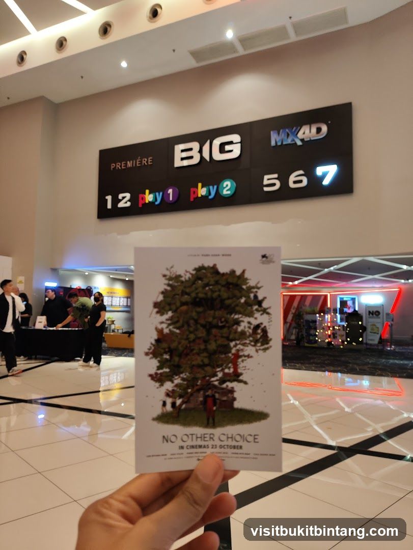 Movie Poster and Cinema Lobby