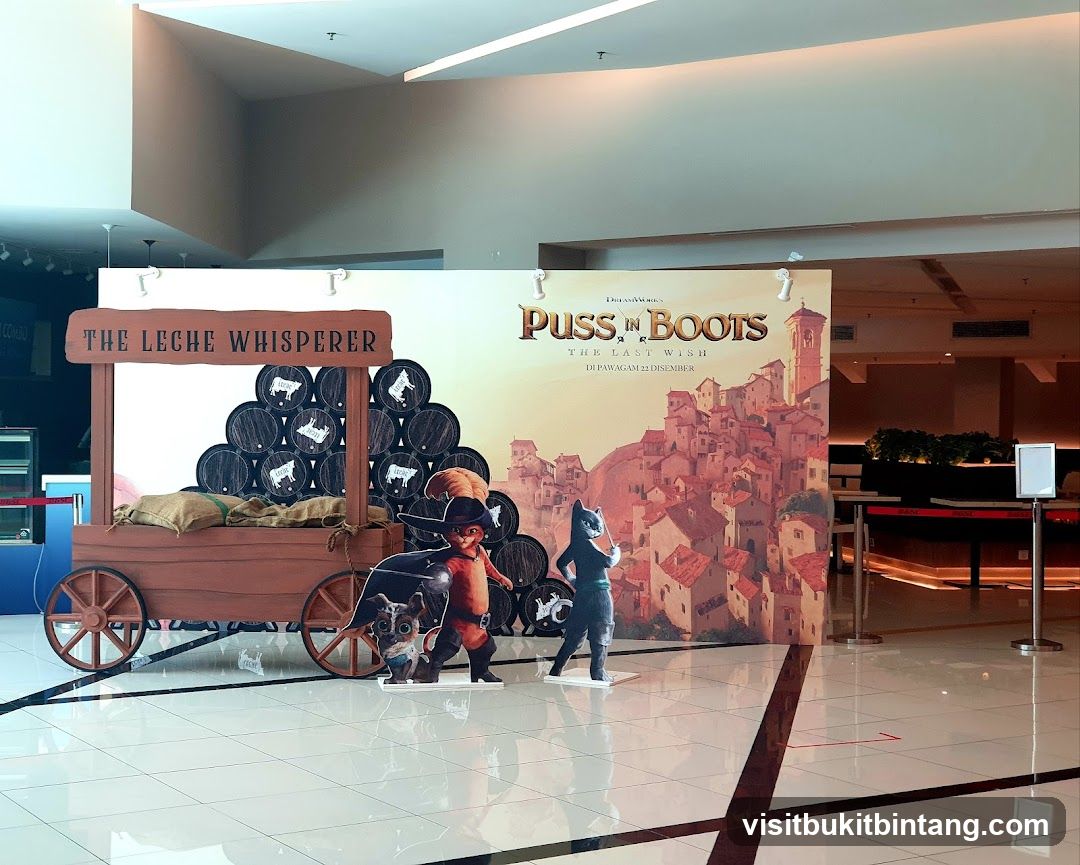 Puss in Boots The Last Wish Promotional Display