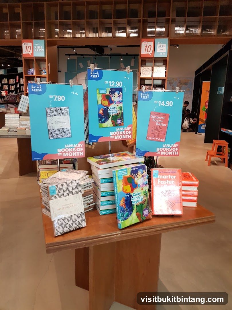 January Books of the Month Display