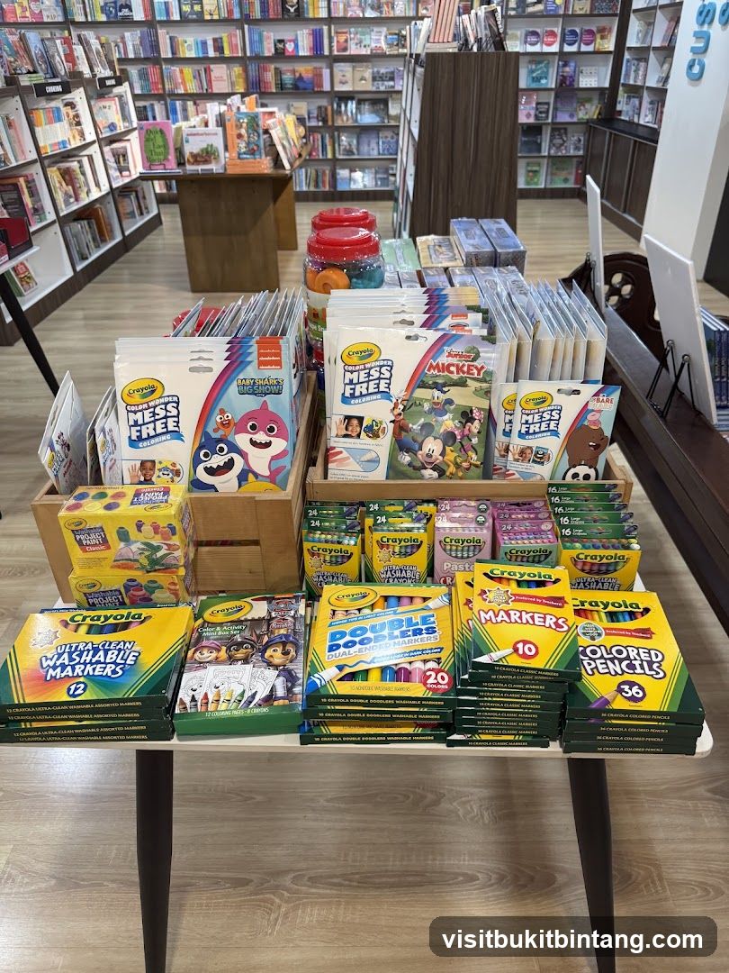 Art Supplies Display