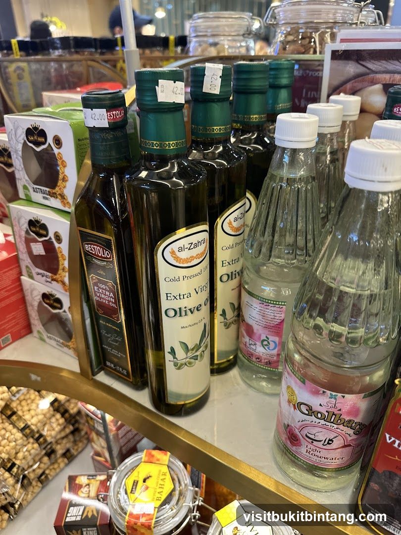 Olive Oil and Rosewater Bottles