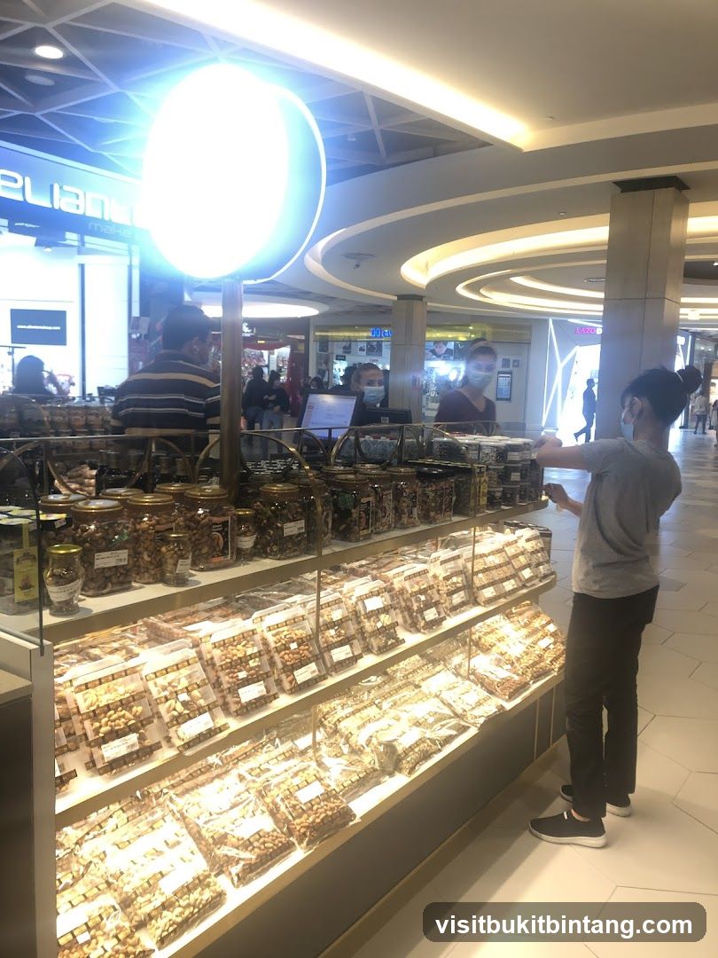 Nuts and Dried Fruits Display