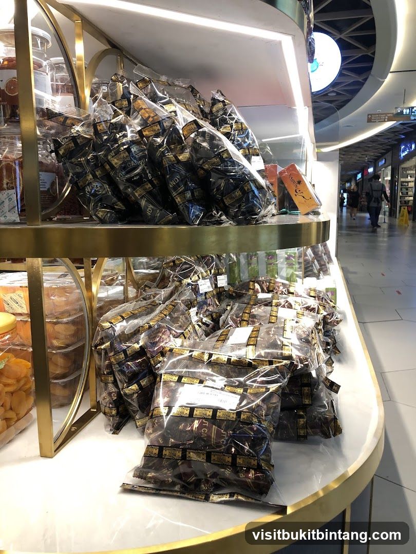 Packaged Candies and Dried Fruits