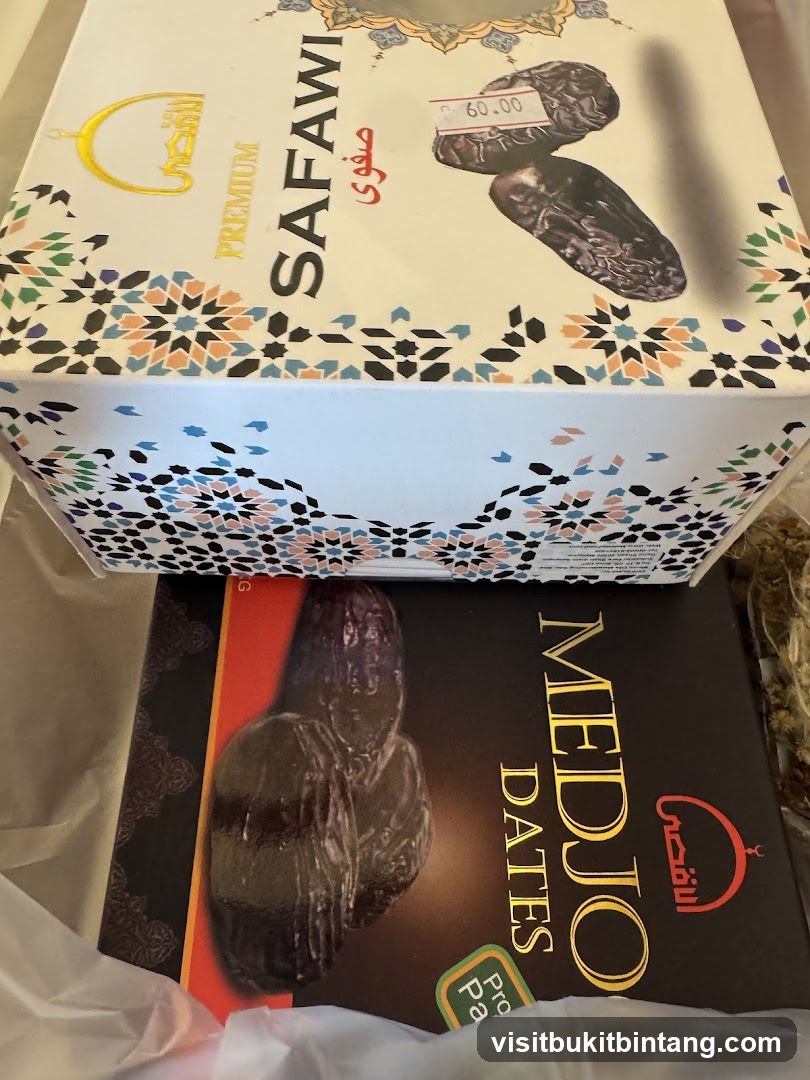 Boxes of Dates