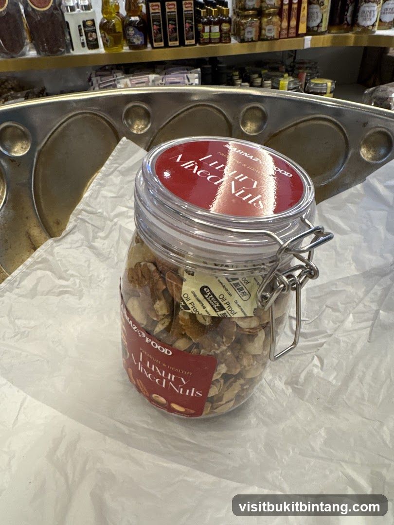 Jar of Mixed Nuts