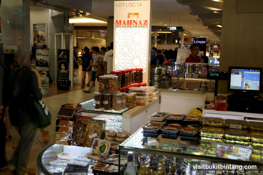 Food stall in a mall