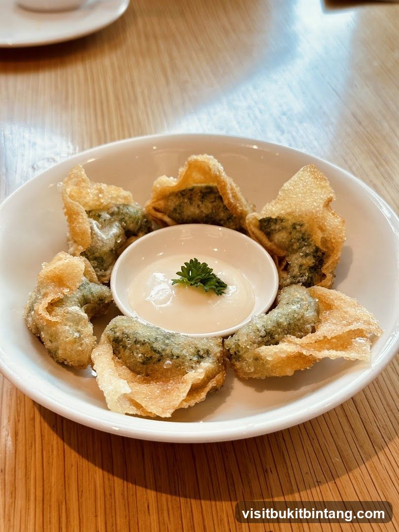 Fried Dumplings with Dip