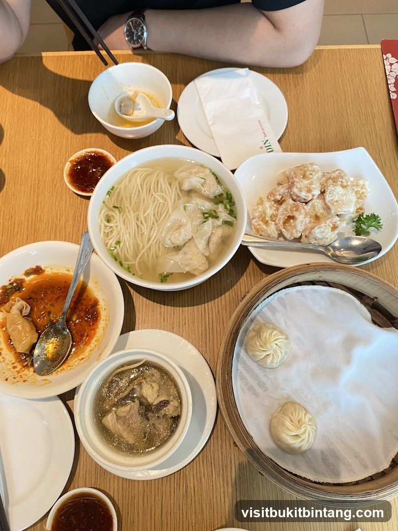 Assortment of Chinese Dishes