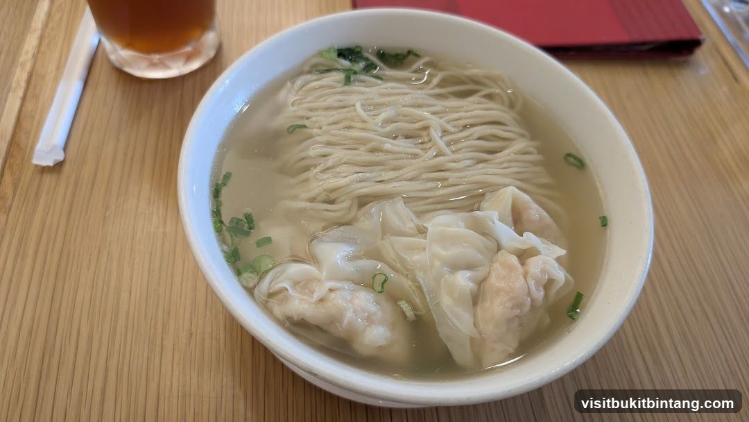 Wonton Noodle Soup