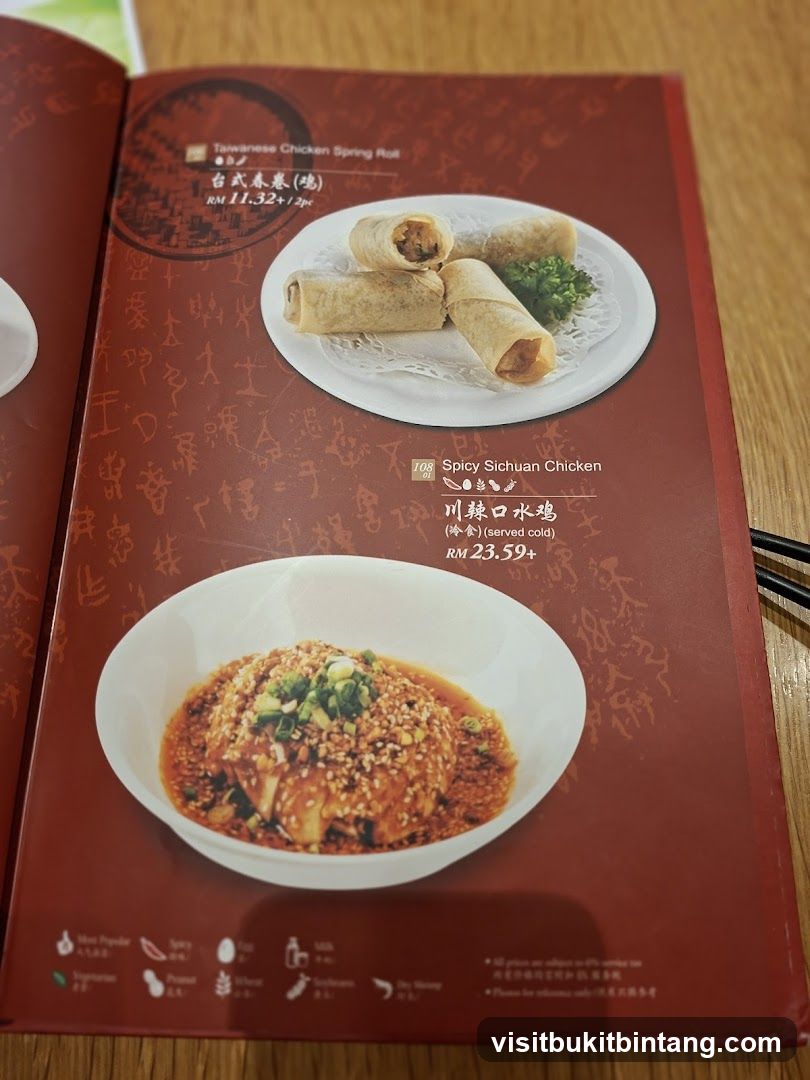 Menu Page