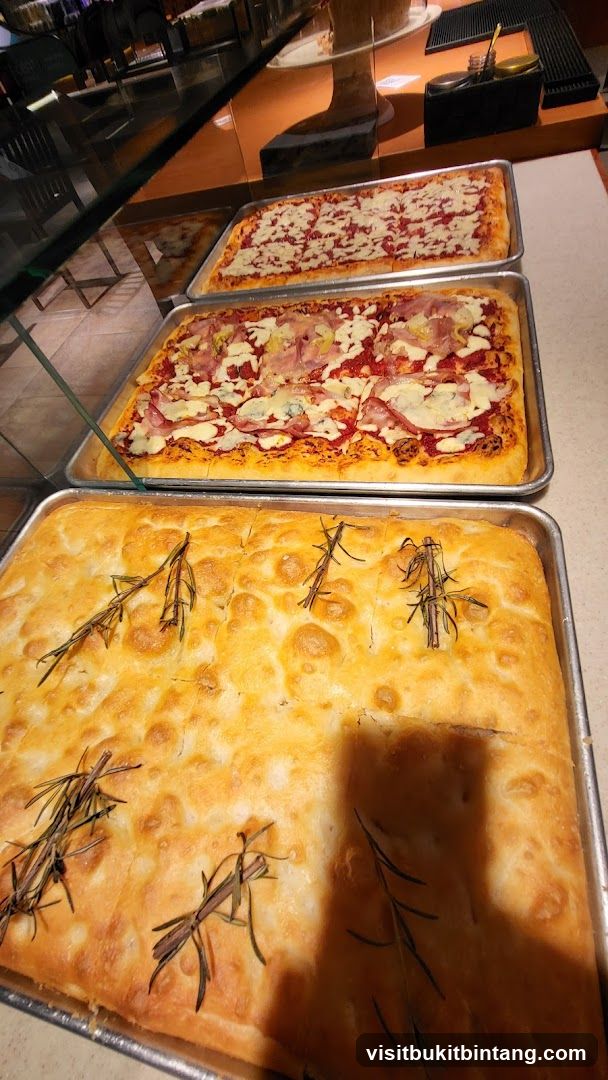Rectangular Pizzas and Focaccia