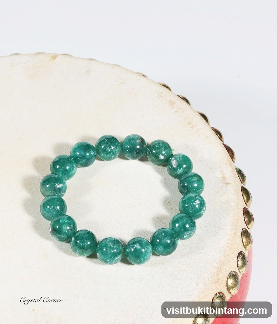 Green Beaded Bracelet