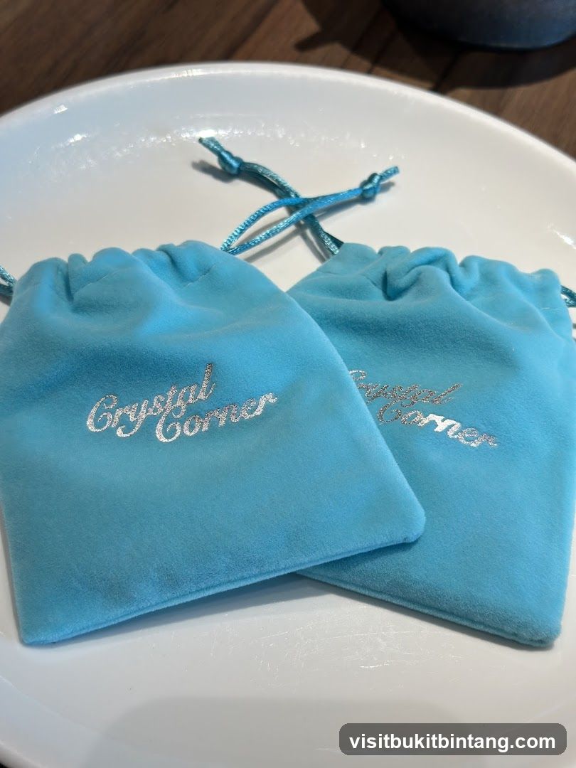 Crystal Corner Pouches