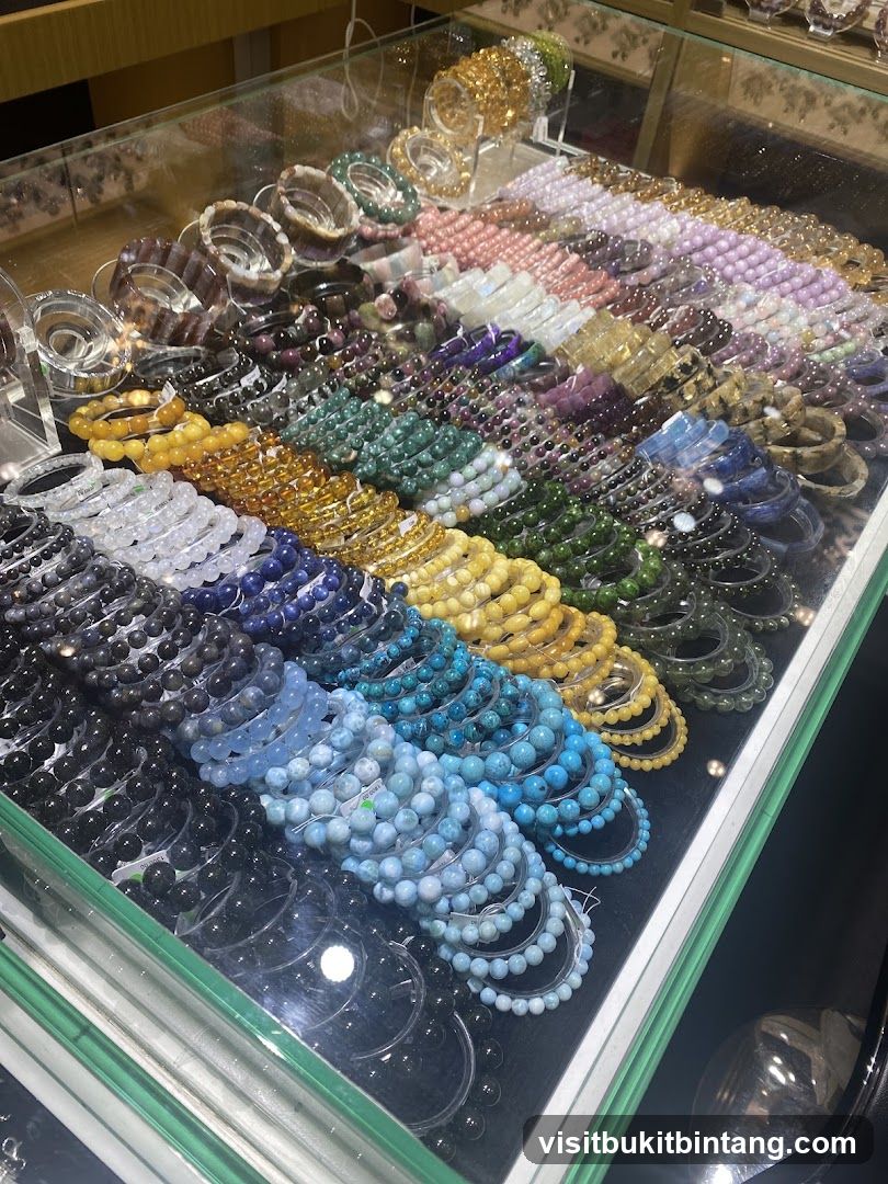 Beaded Bracelets Display