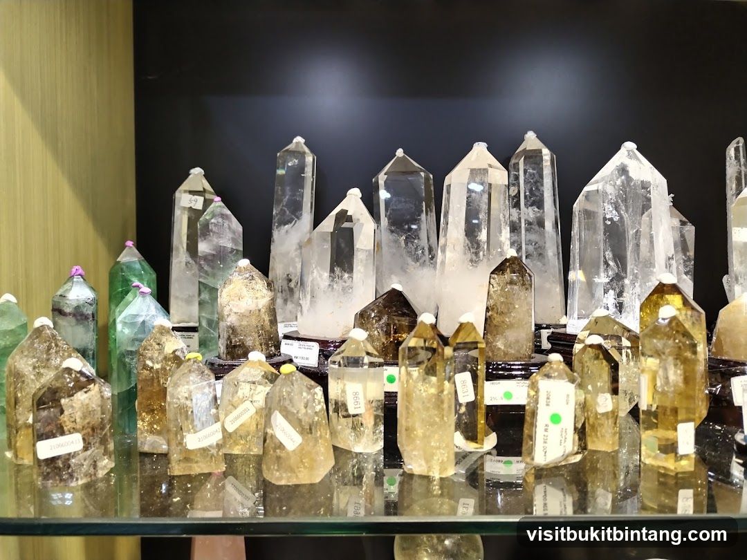 Crystals on Display