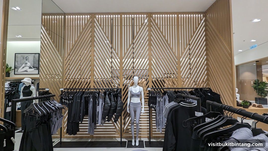 Athletic Apparel Store Display