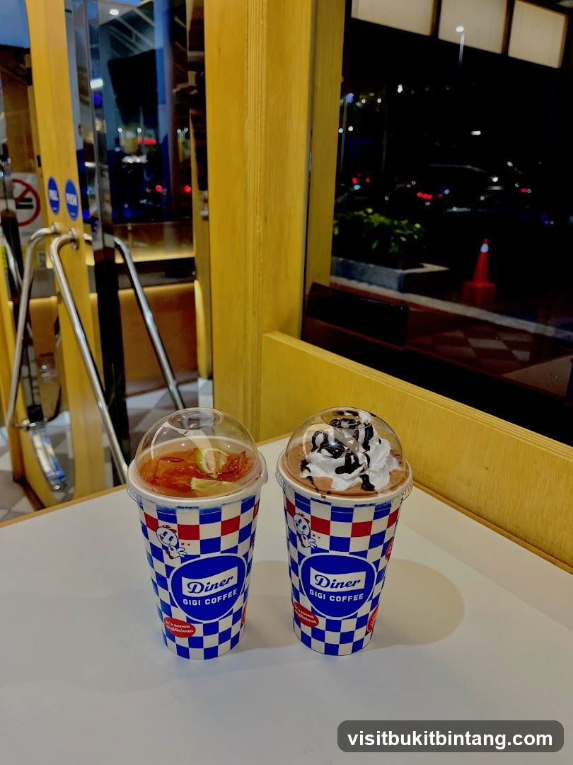 Diner Gigi Coffee Drinks