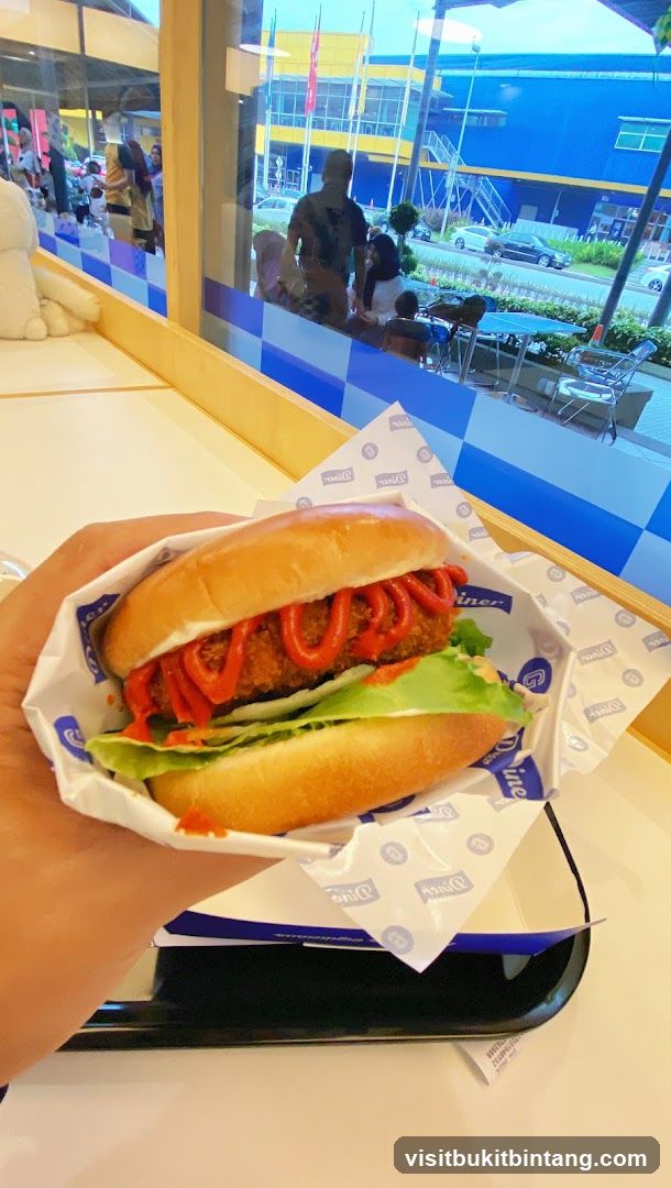 Burger with Ketchup