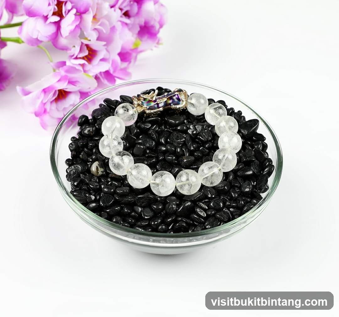 Crystal Bracelet with Dragon Clasp