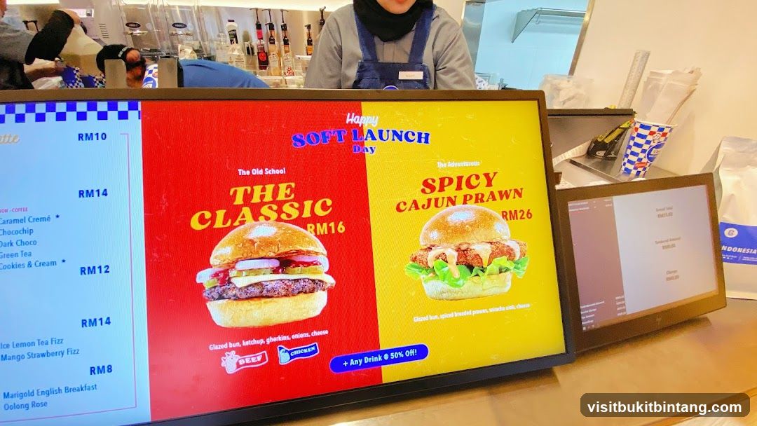 Soft Launch Menu Display