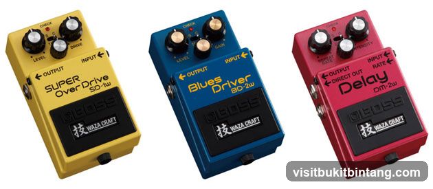 BOSS Waza Craft Pedals