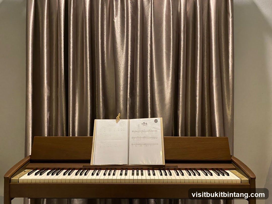 Piano with Sheet Music