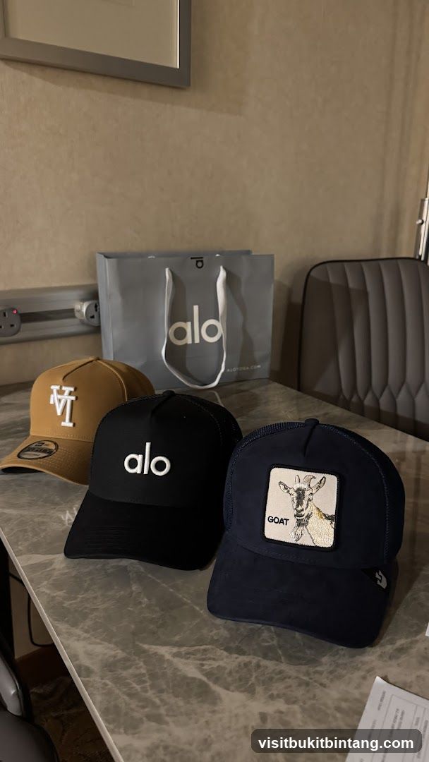 Hats and Shopping Bag