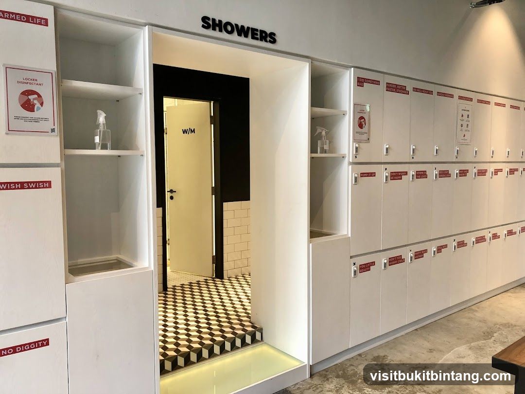 Locker Room Area